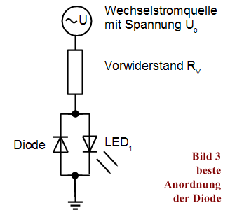 LED Wechselstrom richtig